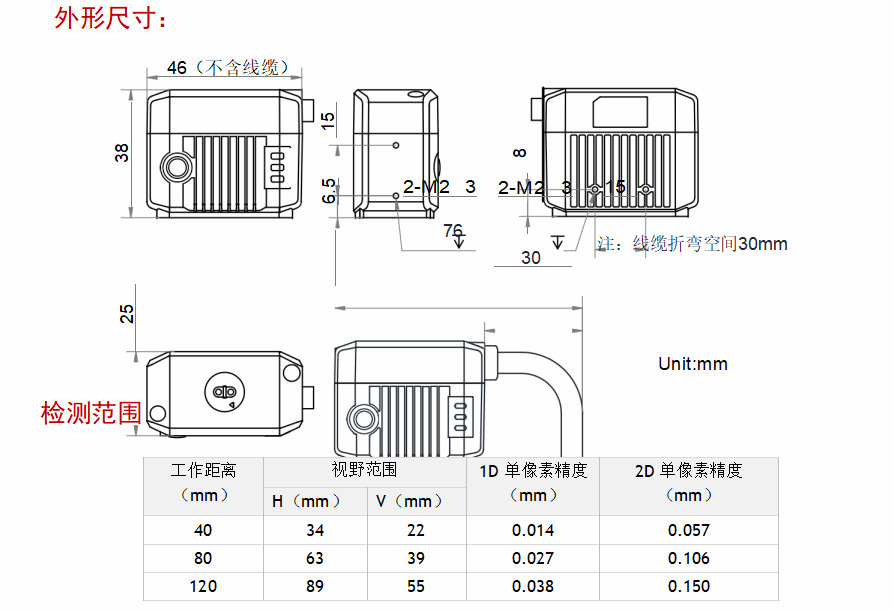 ？？？？礛V-RD716-2智能读码器尺寸图